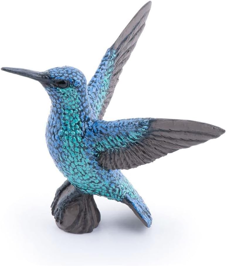 Hummingbird - Realistic Figurine - for Ages 3+ - Birds Collection - Hand Painted - Highly Detailed - Durable and Educational - Gift Idea - Collectable - hummingbird model - bird figurine
