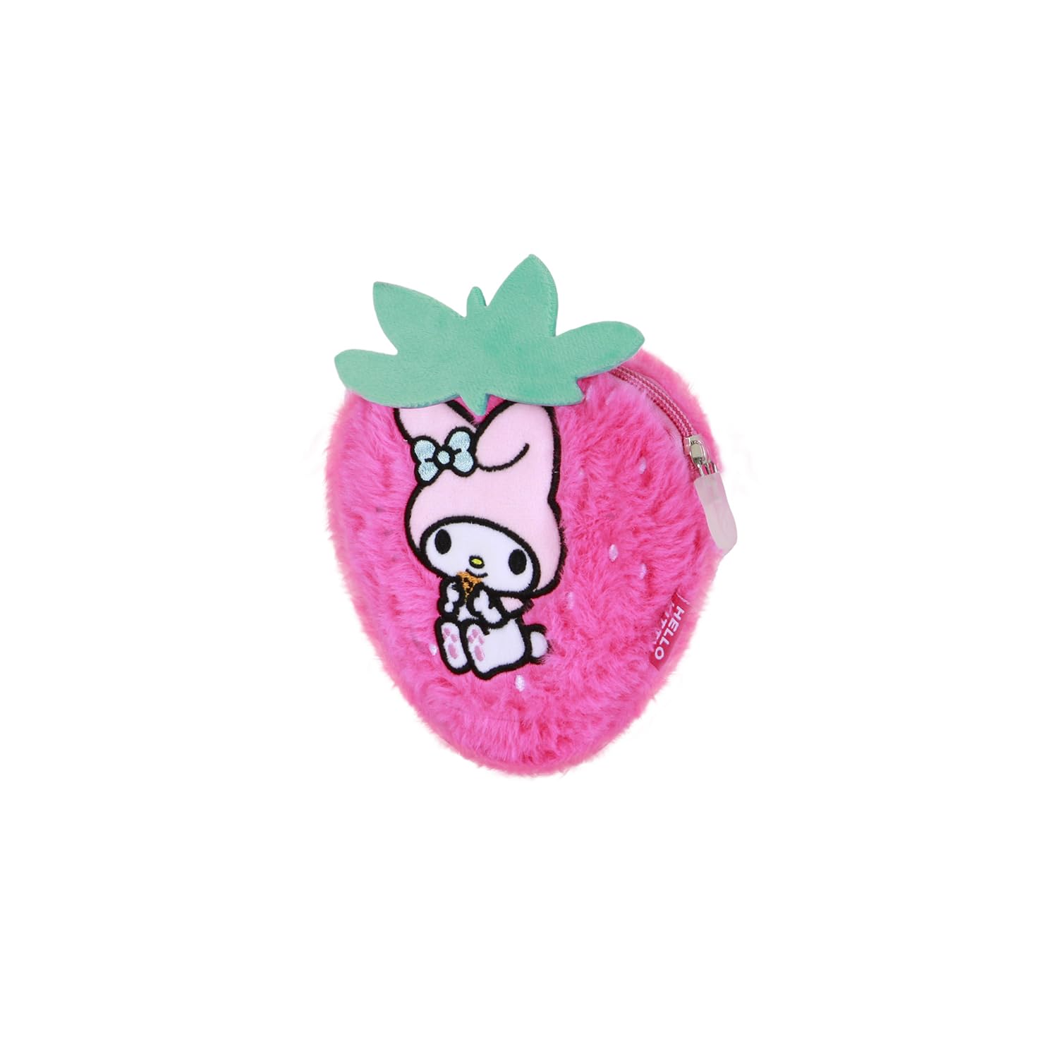 Hello Kitty My Melody Strawberry-Soft Coin Purse, Pink