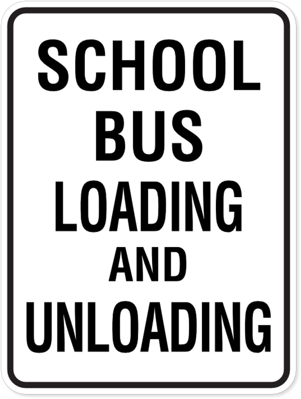 Tin sign vintage School Bus Loading and Unloading Plaque Poster for Bar Pub Beer Home Garage Man Cave Wall Decor 12x8 Inch