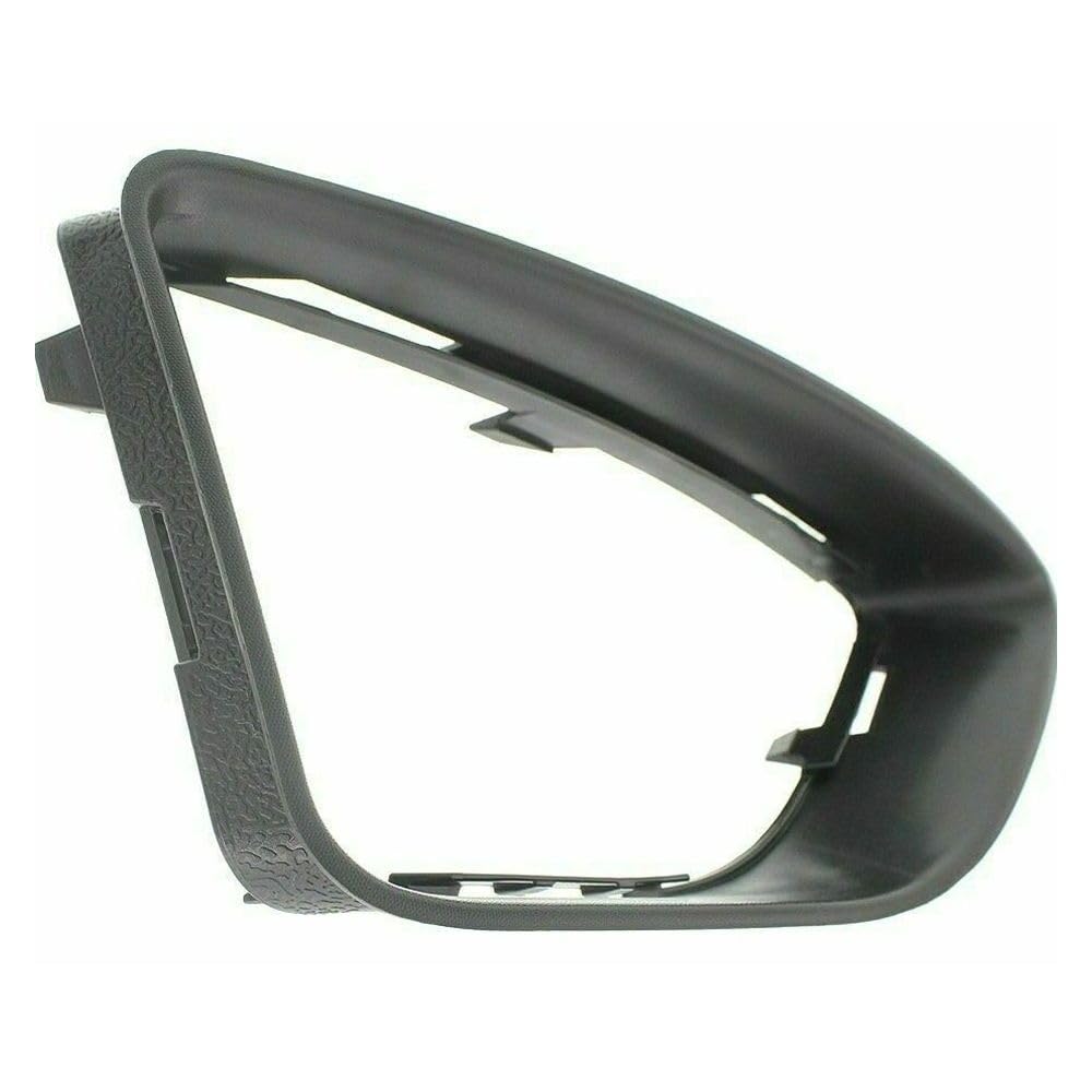 Wajir Right Passenger Side Fog Driving Light Bezel Plastic Trim Black -1pc When Applicable,Grilles Do Not Come with Mounting Hardware or Emblems Unless Otherwise Stated for Fusion 2010-2012 WJR0486