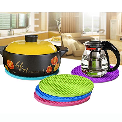 CARRYWON 3pcs/lot Silicone Divided Plate Dish Kids Toddler Divide