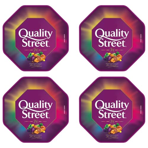 4X Quality Street Assorted Milk Chocolate Sweets, 550G, New 2025