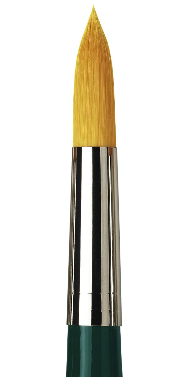 Da Vinci 1570 Series Water Colour Brush, Synthetic Fiber, Green, 26.5 x 1.2 x 30 cm - Image 2
