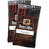Peet's Coffee House Blend Fresh Roasted Coffee, 2.5 Ounce (Pack of 18)