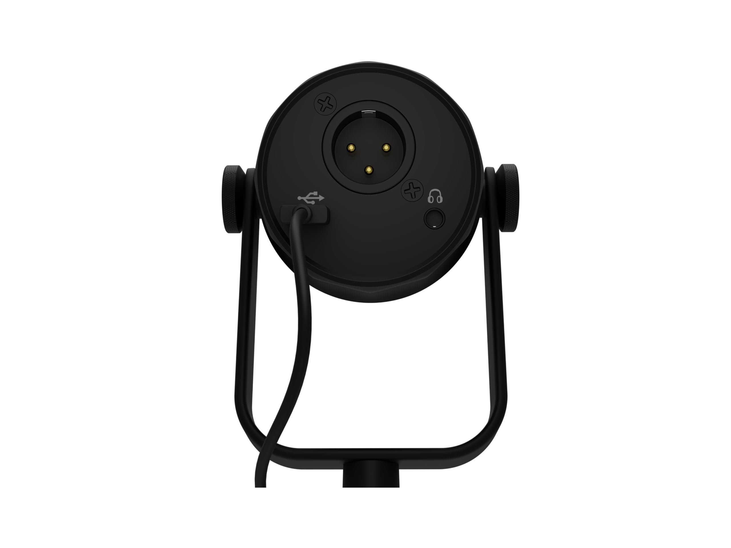 Genesis Radium 750D USB/XLR Mikrofon für PC, dynamisches Studio Mikrofon mit Stativ, Gaming Mikrofon für Streaming, Podcast, Twitch, YouTube, Discord, 96kHz/24-bit, Mute, Gain, Monitoring, Schwarz