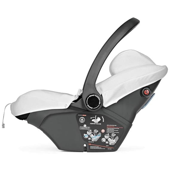 Peg Perego Primo Viaggio 4-35 Infant Car Seat Clima Cover - Accessory - White-Compatible with Any Primo Viaggio Infant car seat