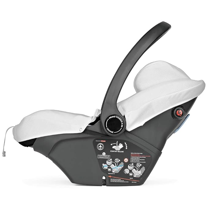 Cubierta Clima para Silla de Carro Infantil Primo Viaggio 4-35 Blanca miniatura 2
