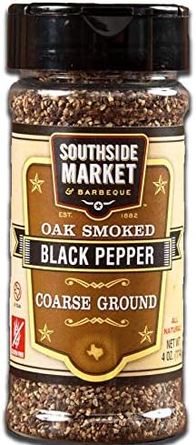 Oak Smoked Black Pepper, Coarse Ground – 4 oz.