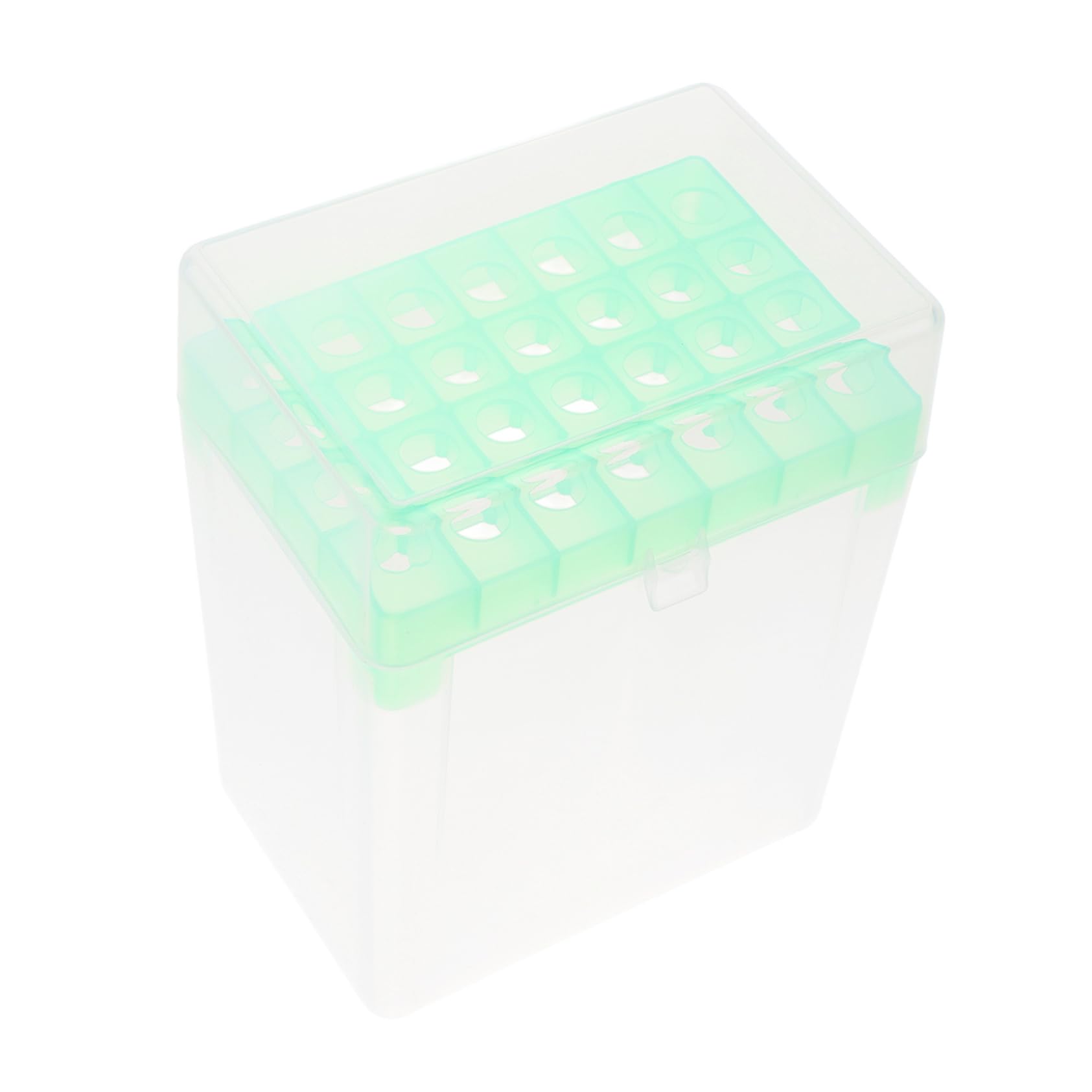 Caja De 5 Piezas Caja de tubos de centrífuga titular de almacenamiento gradilla para tubos de ensayo Organizador de muestras de laboratorio soporte de tubo centrífugo el plastico NIYANGLE