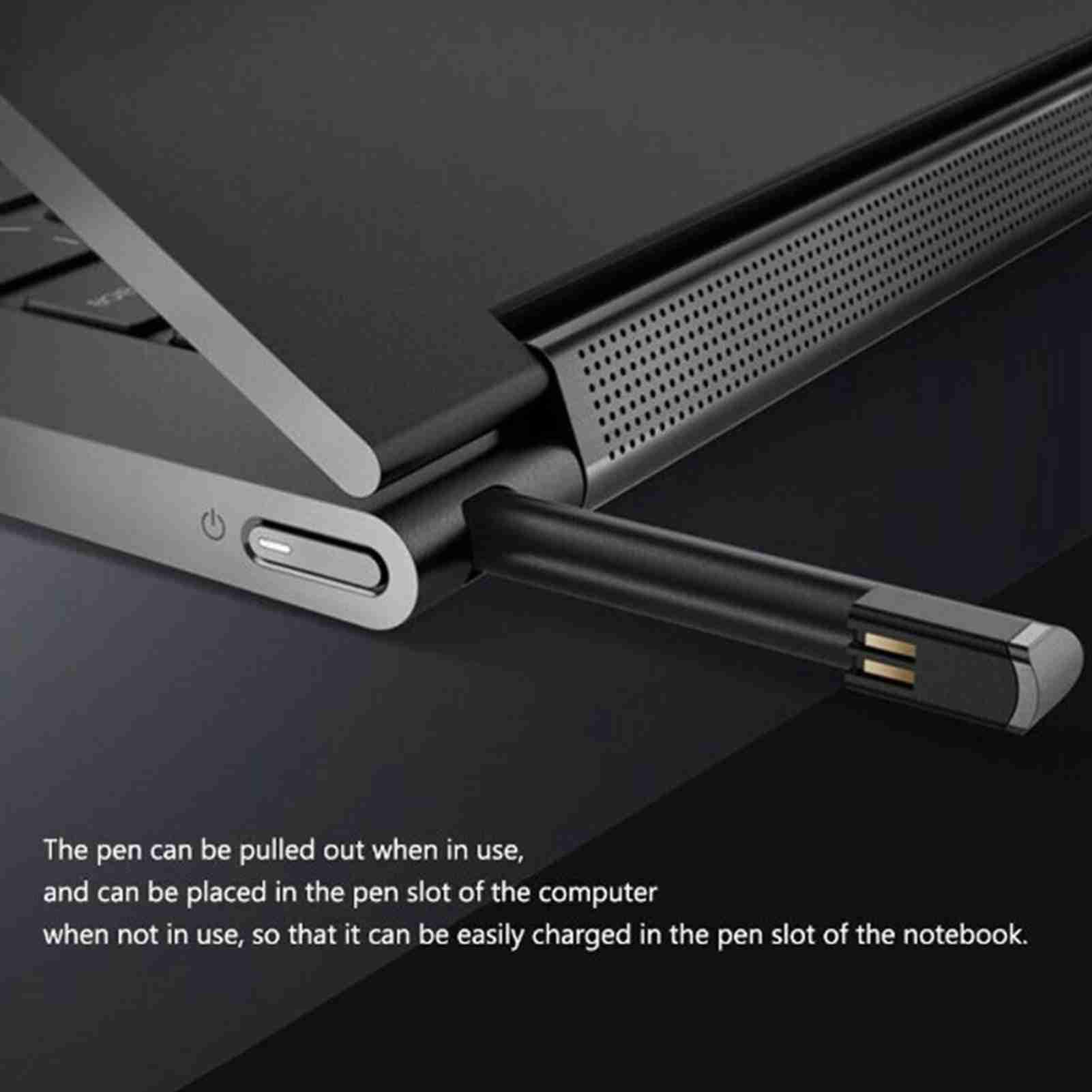 Penna Stilo per Yoga C930 Penna Touch Screen Digitale Attiva 4096 Sensibilità Alla Pressione con Lega di Alluminio Resistente per un Utilizzo Senza Sforzo