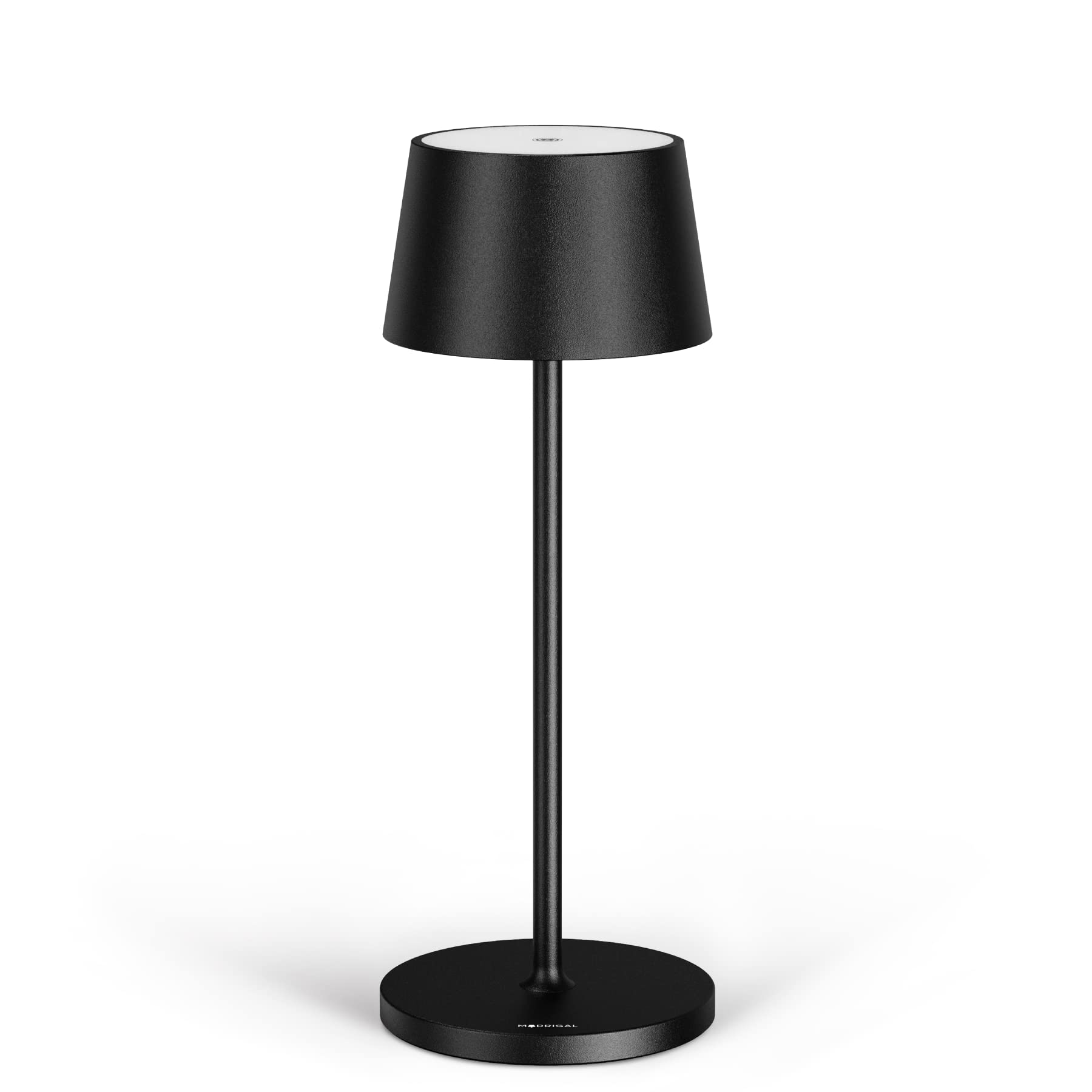 Stilosa Tischlampe Kabellos - Led Tischleuchte - Akku Kabellose Dimmbar Lampe mit Touch - Table Lamp Aufladbar Usb C - Akku-tischleuchte Outdoor - Schwarz