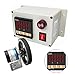 Digital Counter Meter with Alarm, High-Precision Industrial Roller-Type Measurement Tool, 0.00004in Accuracy, US Plug, Wide Voltage, Memory Function for Plates, Fabrics, Steel