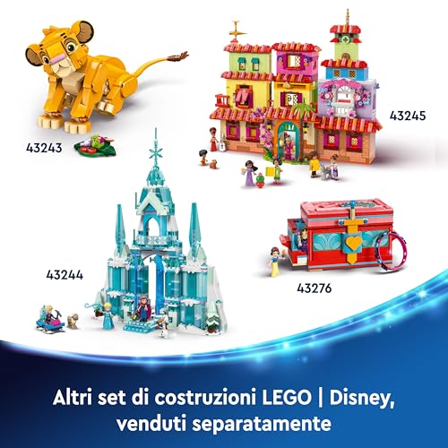 Disney Malefica Drago, Parte del Castello Giocattolo da Costruire con Torre, 2 Mini Bamboline dei Personaggi di Aurora e del Principe Filippo, Giochi per Bambine e Bambini da 7 Anni 43240 - Lego - Immagine 6