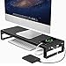 Produktbild Vaydeer USB 3.0 Hub Monitorständer Aluminium Monitor Stand Riser Unterstützt Datenübertragung und Aufladung, Metall Monitor Ständer Unterstützung bis zu 32 Zoll für PC, Laptop - Schwarz