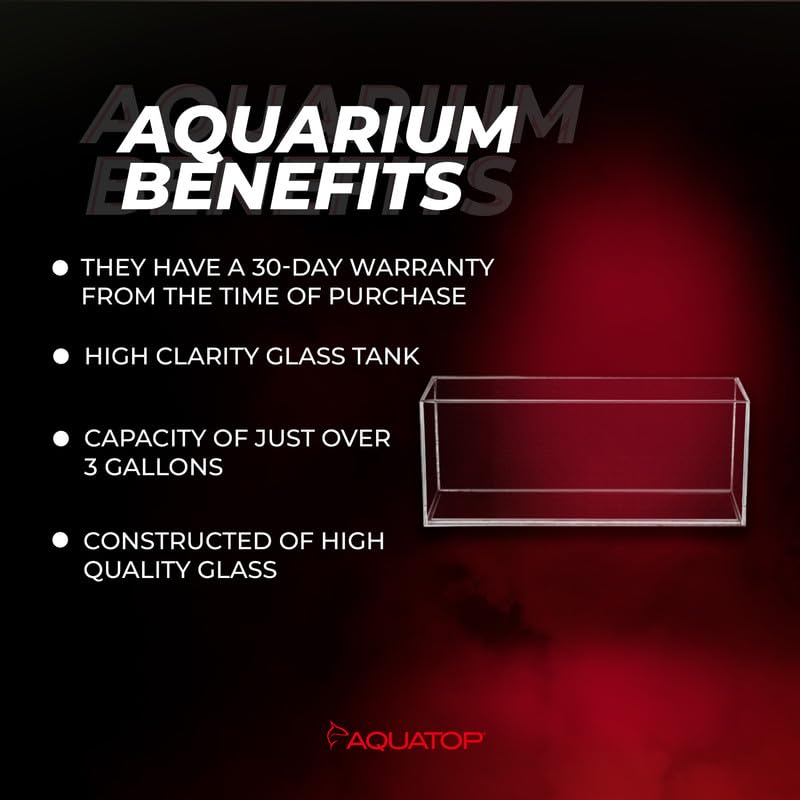 Amazon.com : Aquatop High Clarity Glass Aquarium - Ideal for