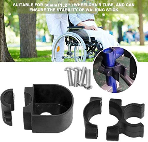 Rollator Walker Cane Holder, Adjustable Crutch Bracket For Wheelchairs, Rollators, Knee Scooters #TOP4