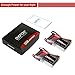 ENGPOW 2S 7.4V 1500mAh 35C Lipo Battery Pack with Dean T Plug for Remote Control Truck 9125 Off-Road RC Car Electronic Monste Losi Traxxas Slash RC Truck RC Truggy Boat Helicopter RC Hobby(2PCS)
