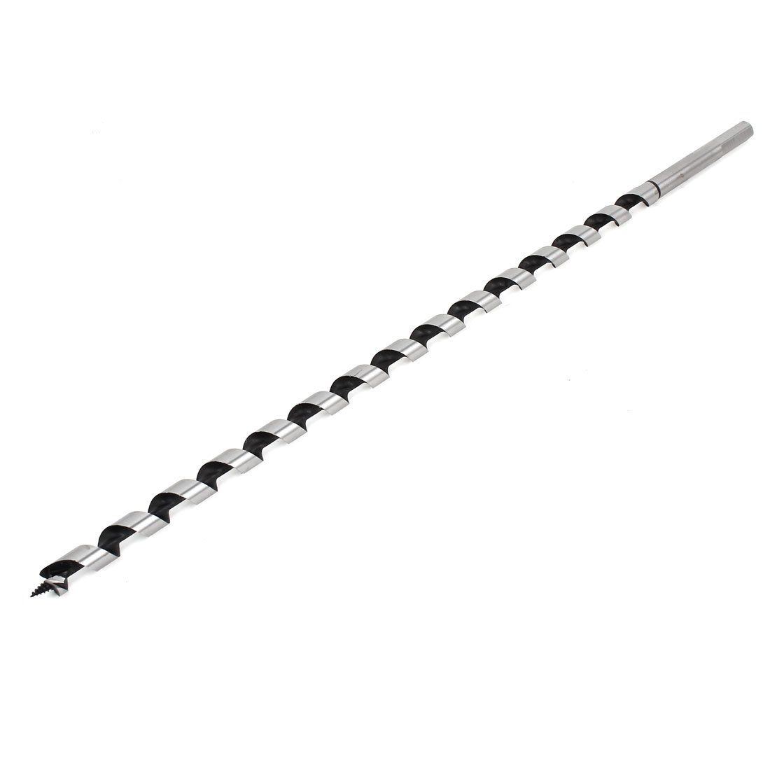 Aexit 460mm (Construction hardware) Length 12mm Dia Flute Spur Lead Screw Wood Auger (96ry763qf176) Drill Bit