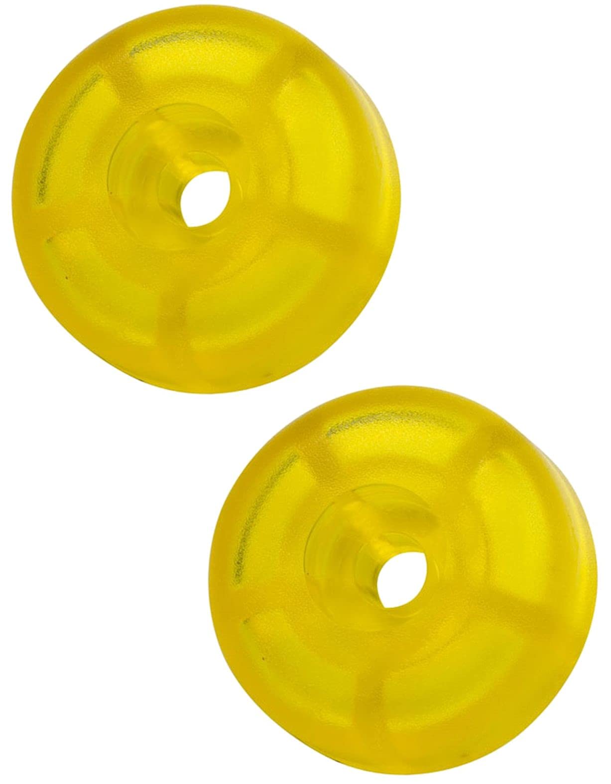 TranzSporter 48358-2PK Replacement Carriage Yellow Bumper Stop Parts - Fits TP-250 & TP-400 - OEM PART made by Tie Down Engineering