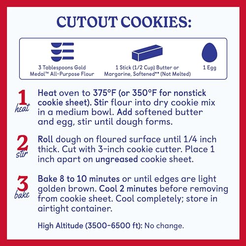Image of Betty Crocker Sugar Cookies, Cookie Baking Mix, 17.5 oz