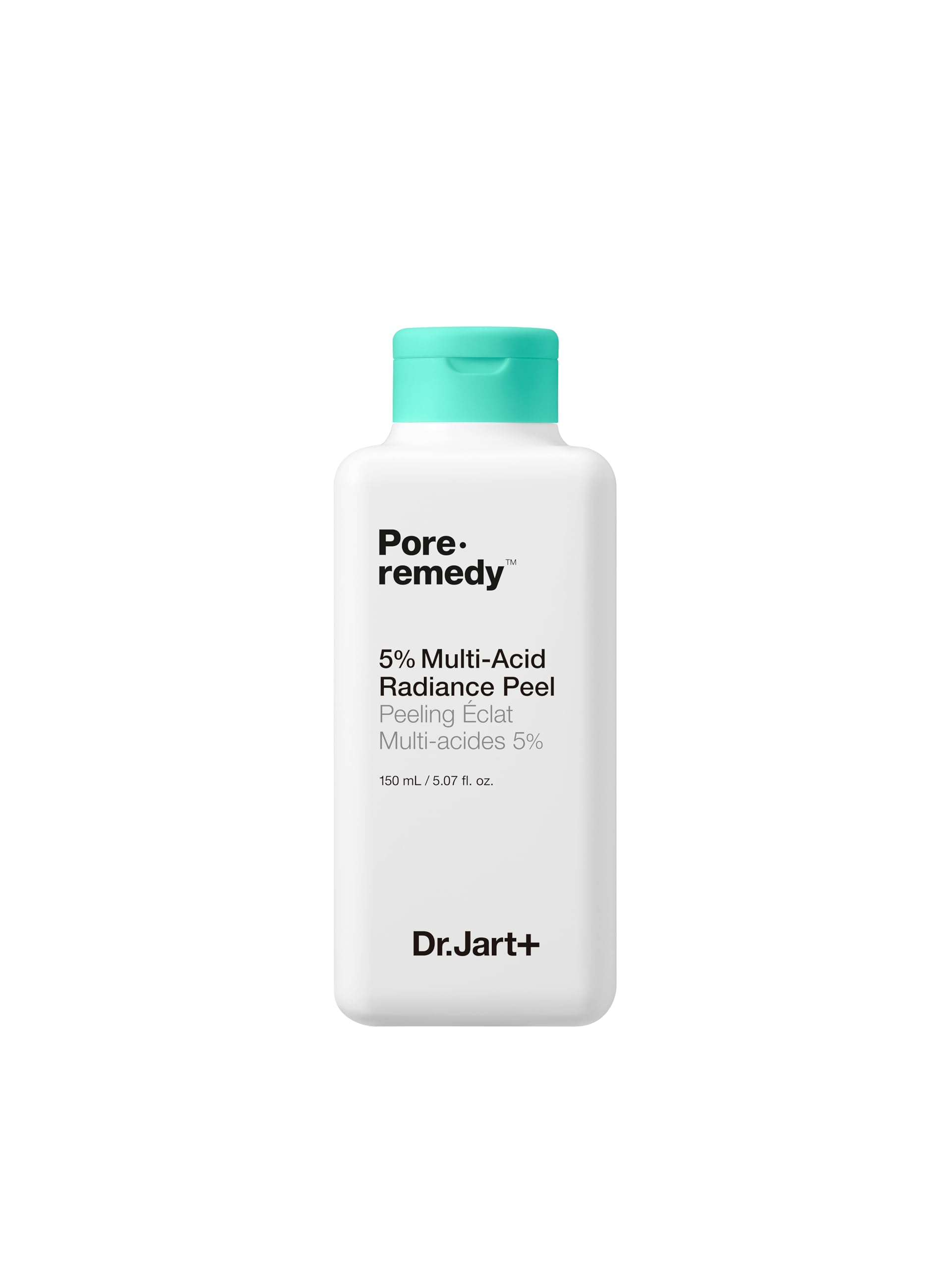 Dr.Jart+ Pore.Remedy 5% Multi-Acid Radiance Peel Korean Face Exfoliator For Face | Korean Skin Care, 5.07 Fl Oz