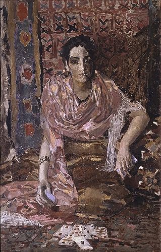 Affiche impression toile Mikhail Vroubel peinture murale abstraite décoration salon maison 60x90