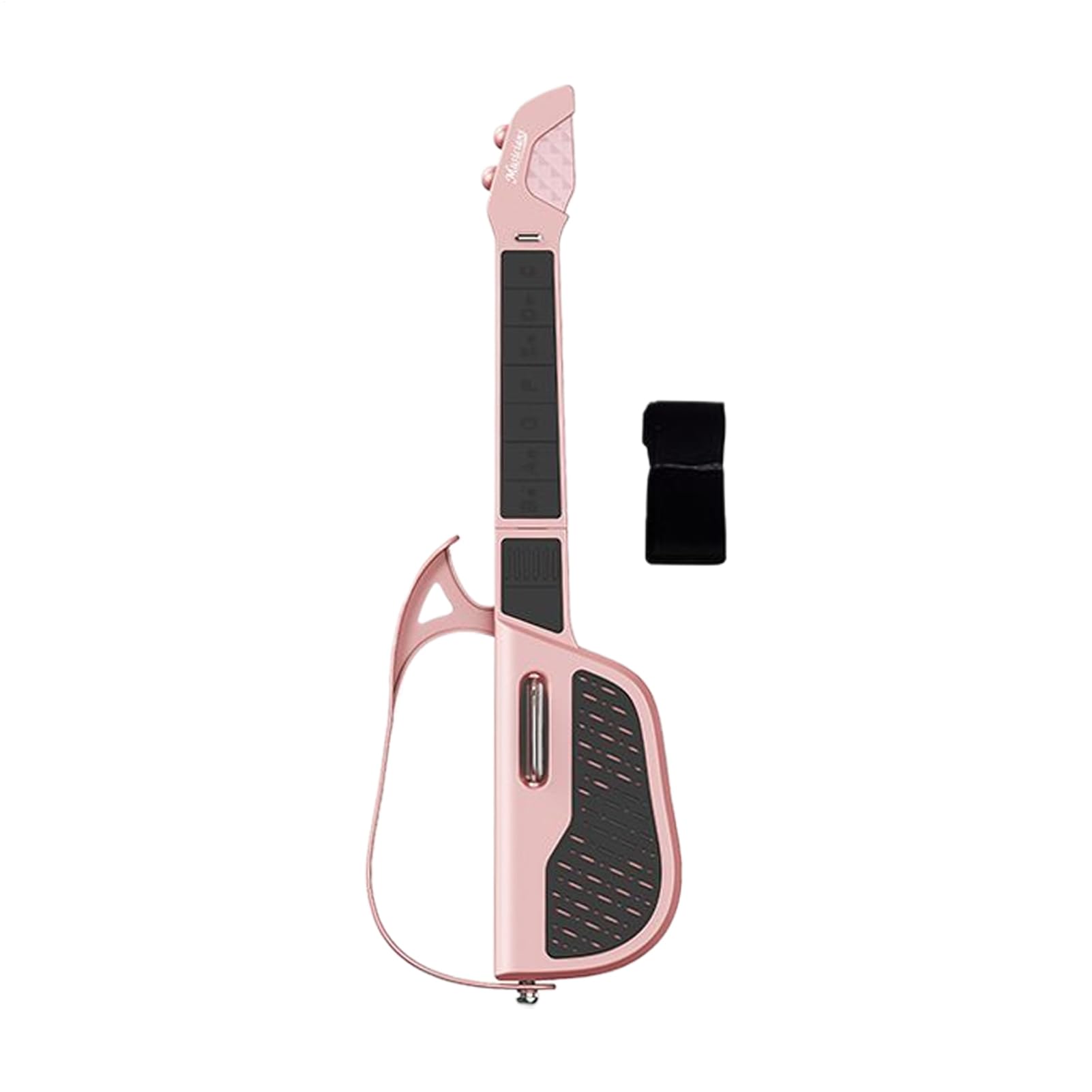 Intelligente Gitarre | Saiteninstrument ohne Saiten, faltbare Reisegitarre mit integriertem Automatikmodus und LED-Lichtführung | für Erwachsene, Familie, Outdoor, Party