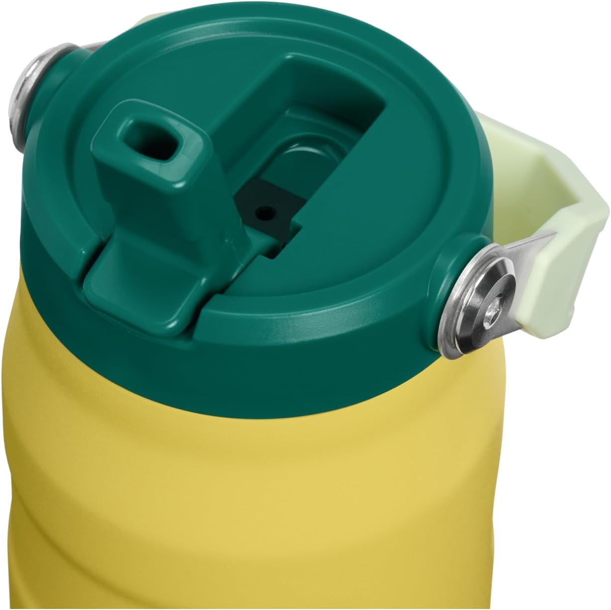 STANLEY IceFlow Flip Straw 2.0 Bottle, 24 oz, Daffodil Emerald image 2