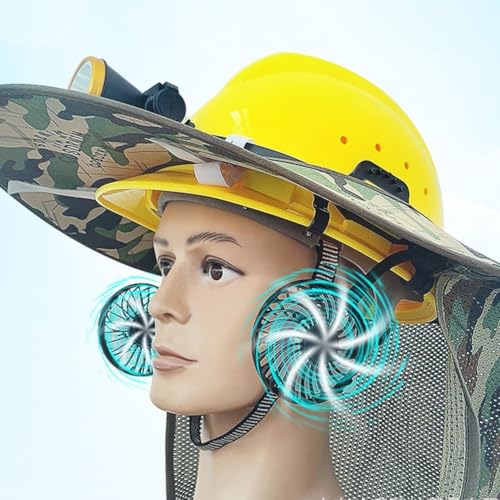 Ventilador para cascos de protección con sistema de anclaje rápido y versátil 4