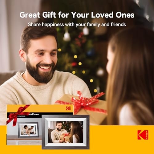 KODAK 10.1 inch WiFi Digital Picture Frame,1280x800 IPS HD Touch Screen, 32GB Smart Photo Frame with App & AI Photo Creation, Easy Sharing Photos and Videos, Birthday Gifts for Mom Women - image 9