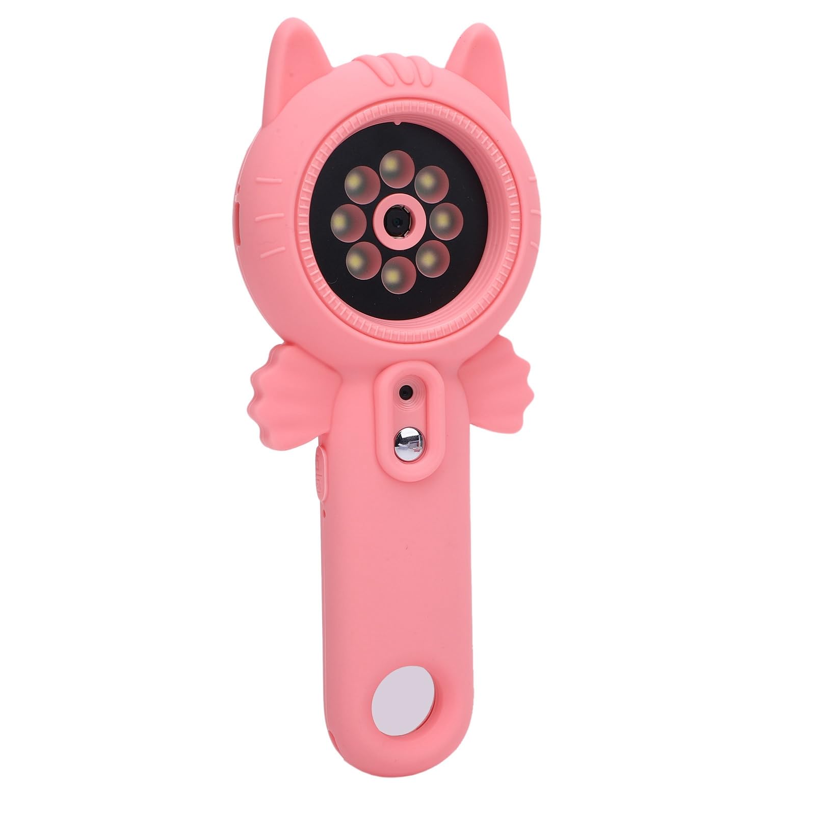 Cocoarm Cámara Microscópica Digital Portátil, Aumento Portátil de 16x y Zoom de 4X con 1080P HD para Niños y Jóvenes Científicos (Pink)