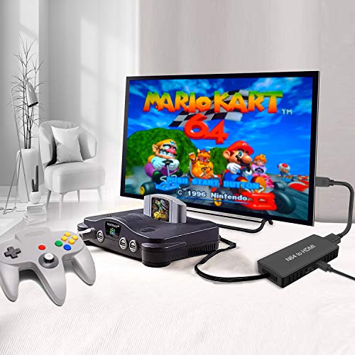 Bydirect NV22 New N64 Hdmi Converter Support 16:9/4:3 Conversion,N64 To Hdmi Converter Compatible With Nintendo 64/ Game Cube/ Snes thumb #5