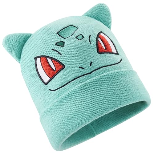 Pokemon Kids Beanie Hat, Cozy Knitted Winter Hats One Size - Gift...