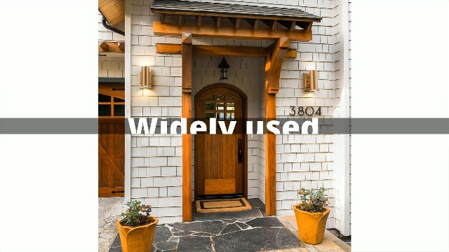 Image of Up and Down Lights Outdoor, Modern Gold LED Outdoor Wall Lights Fixture in 2 Lights, 7 inch Cylinder Exterior Light Fixture Wall Mount for Porch Patio Garage House Entryway