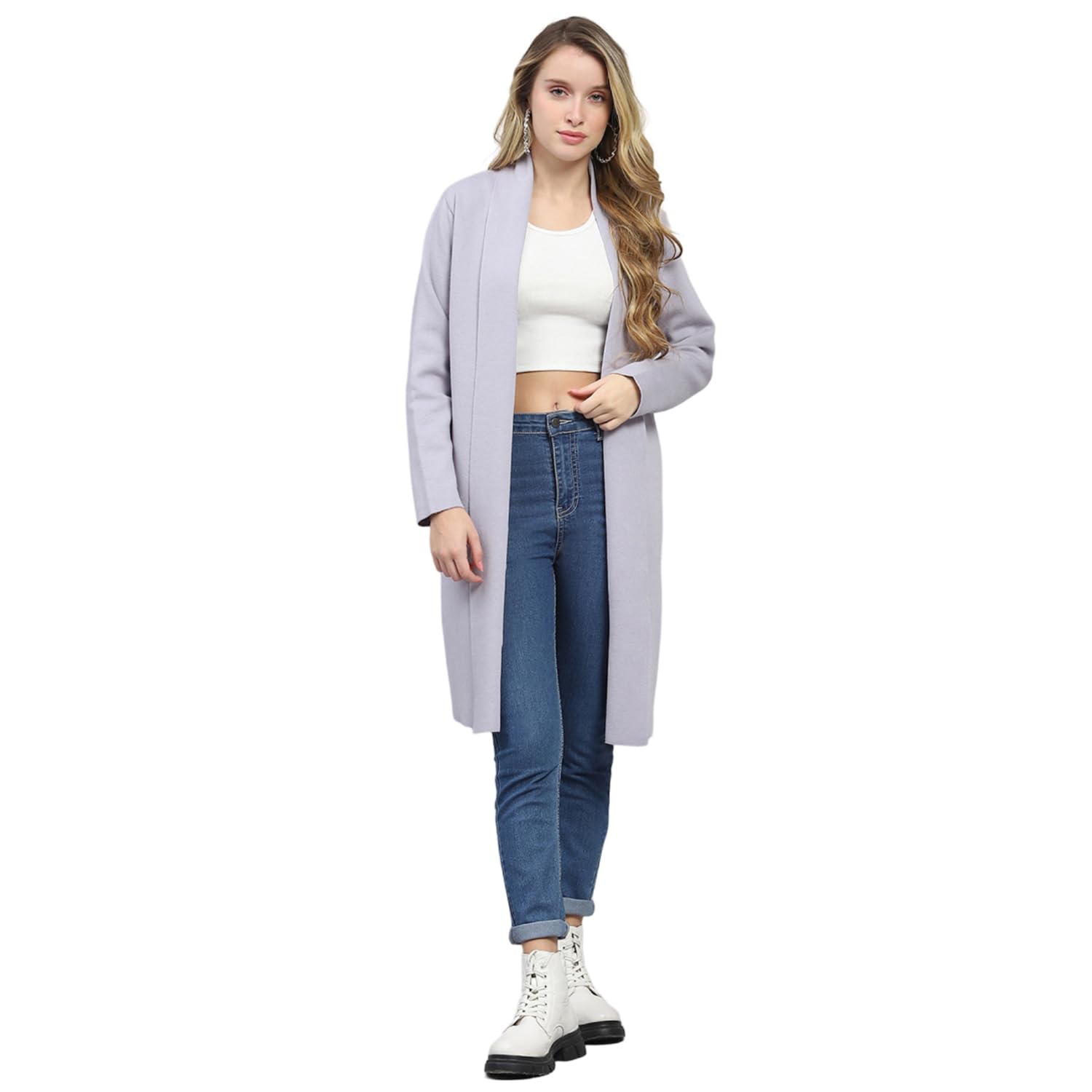 Monte Carlo Women’s Regular Fit Cardigan | Self Design Pattern with Front Open | Full Sleeve Cardigan for Women Monte Carlo Women’s Regular Fit Cardigan | Self Design Pattern with Front Open | Full Sleeve Cardigan for Women
