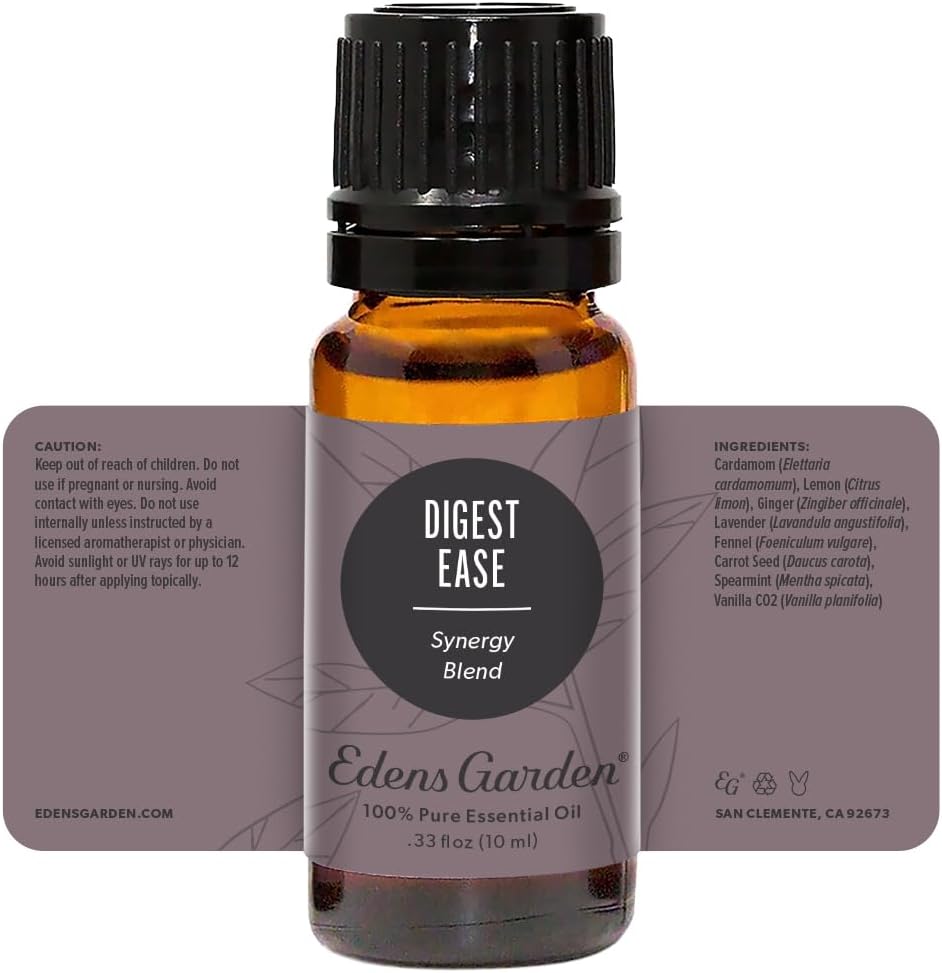 Edens Garden Digest Ease Essential Oil Blend- 100% Pure Premium Grade, Undiluted, Natural, Therapeutic, Aromatherapy, The Best for Diffusing, Skin, Face, Humidifies 10 ml (.33 fl oz) - Image 9