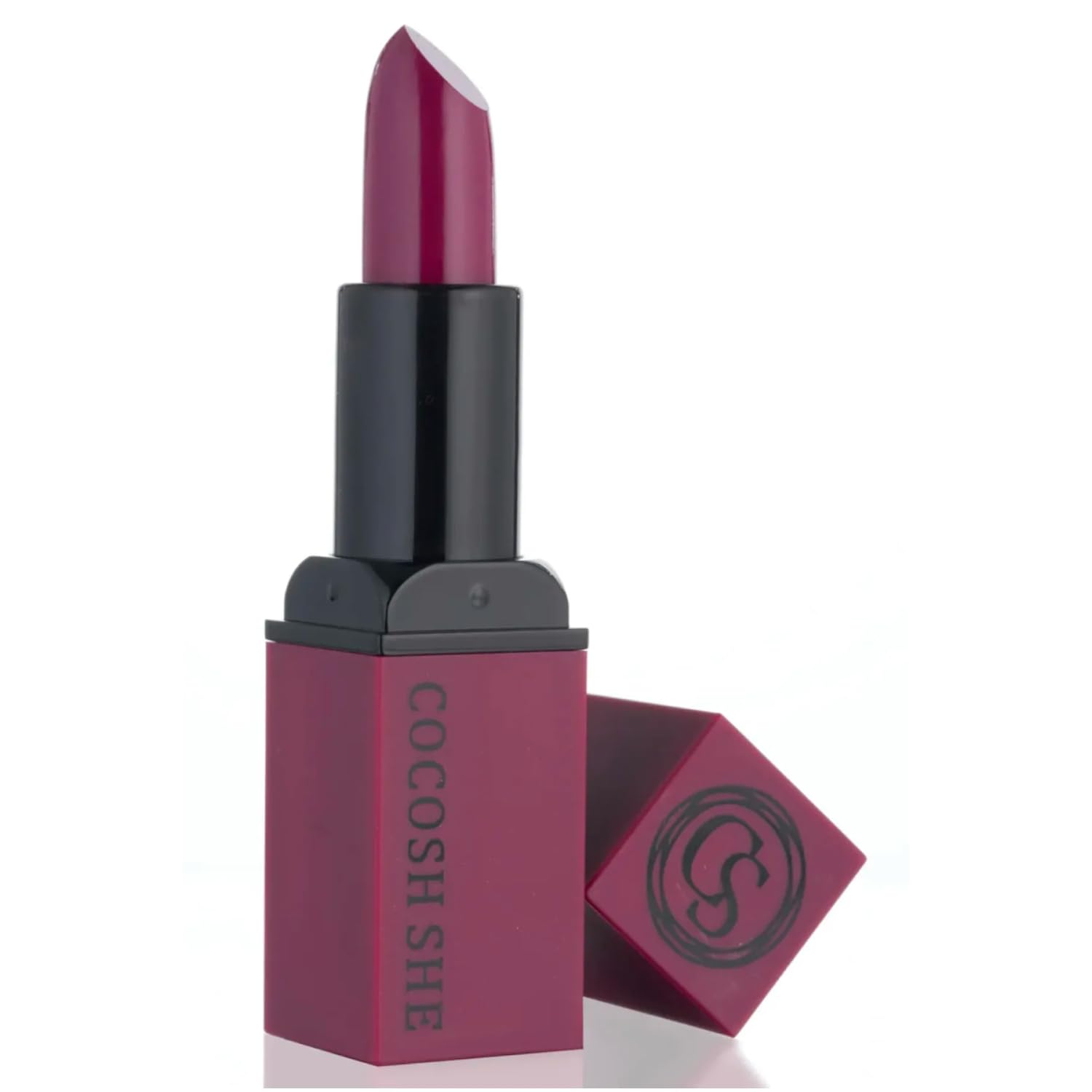 Cocosh She Color Creamy Lipstick Ruj, Nemlendirici Etki, Kremsi Formül, Yumuşak Bitişli (02 Boysenberry)