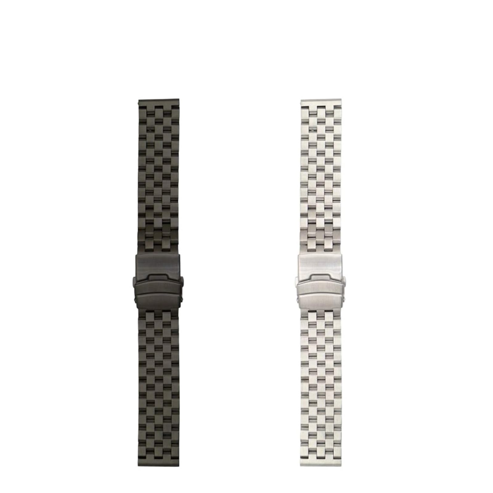 18 mm 20 mm 22 mm 24 mm 26 mm Full Solide en Acier Inoxydable en Acier Inoxydable Bande de Montre à Interface Plate Bracelet avec Outils avec Outils