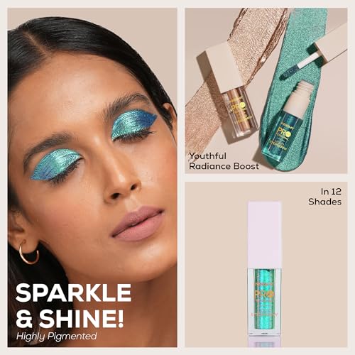 Image of INSIGHT Professional Liquid Eyeshadow - (Starlight) | Light Weighted Formula | Infused with Skincare Ingredients | Water Resistant Pigment | High Shine Shimmers (5g) (Pack of 2)