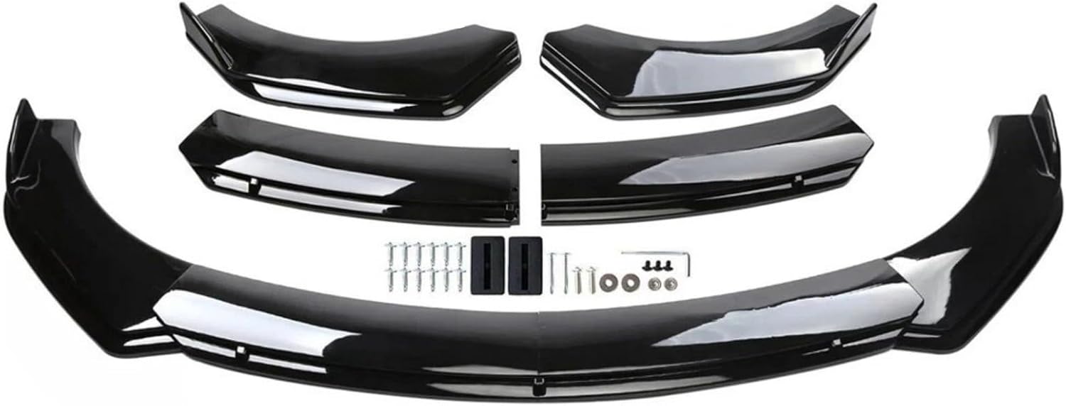 ホンダ アコードハイブリッド DAA-CR6に適用リップ スポイラーフロントバンパー 4分割式 カバー トリム グレードアップ アク