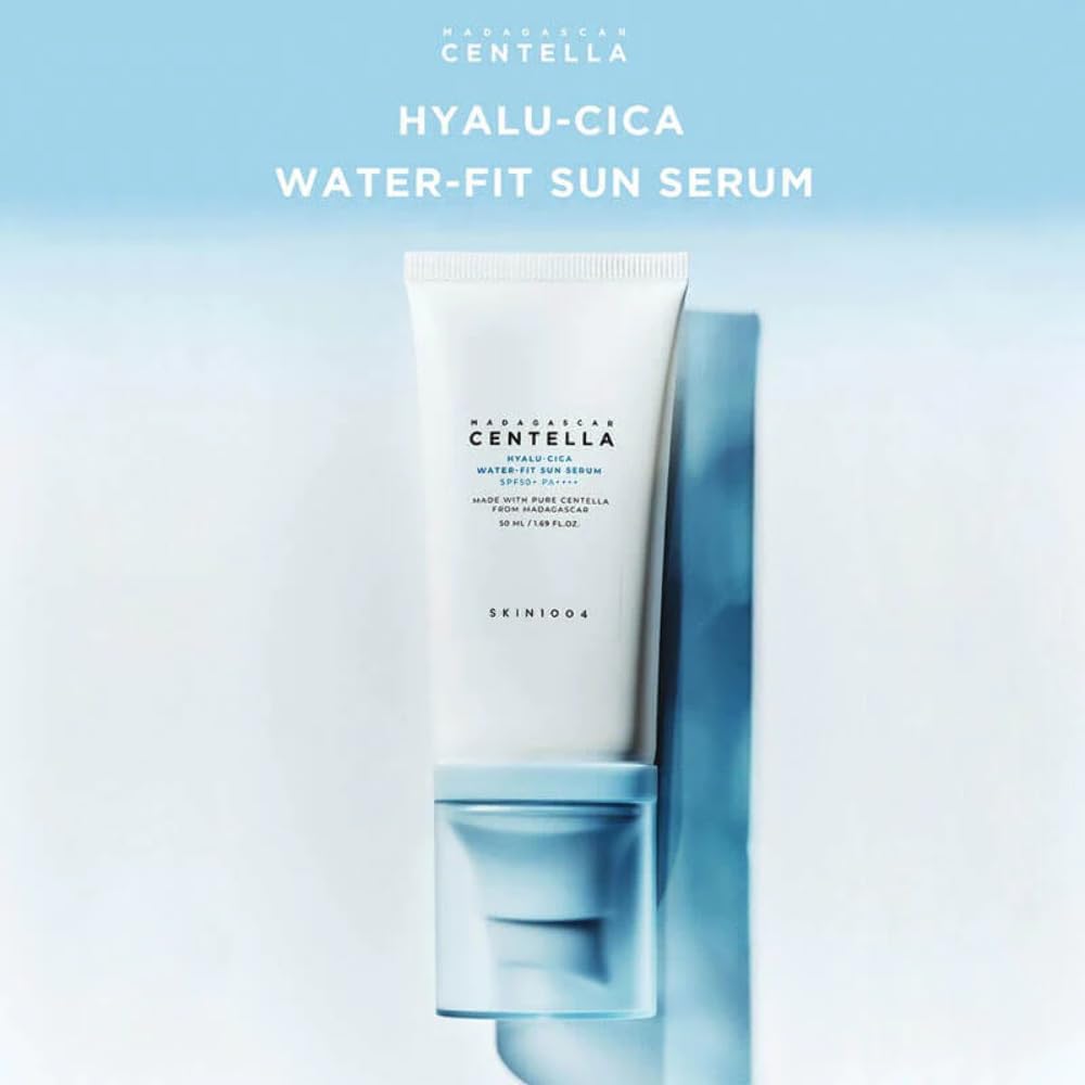 SKIN1004 Siero solare Water-Fit Madagascar Centella Hyalu-cica - Bloccante coreano con Centella e acido ialuronico