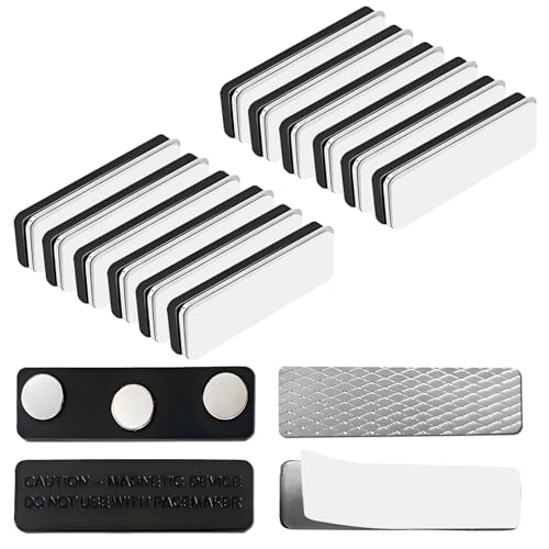 Aimants de Rideau Magnétique, 12 Paires Stores de Fenêtre Aimants pour Rideaux Aimant Rideau mit 3 Neodym-Magneten Clips Magnétiques pour Rideaux pour...