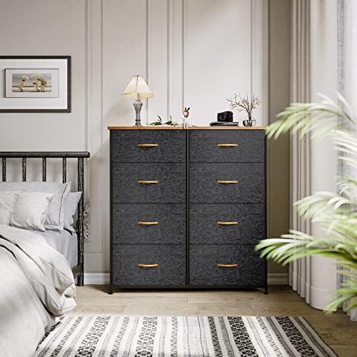YITAHOME Cassettiera in Tessuto con 8 Cassetti per Soggiorno, Camera da Letto e Cameretta