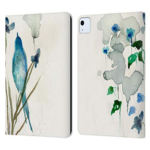 Étui portefeuille iPad Air 11 design Wyanne oiseau sous la pluie