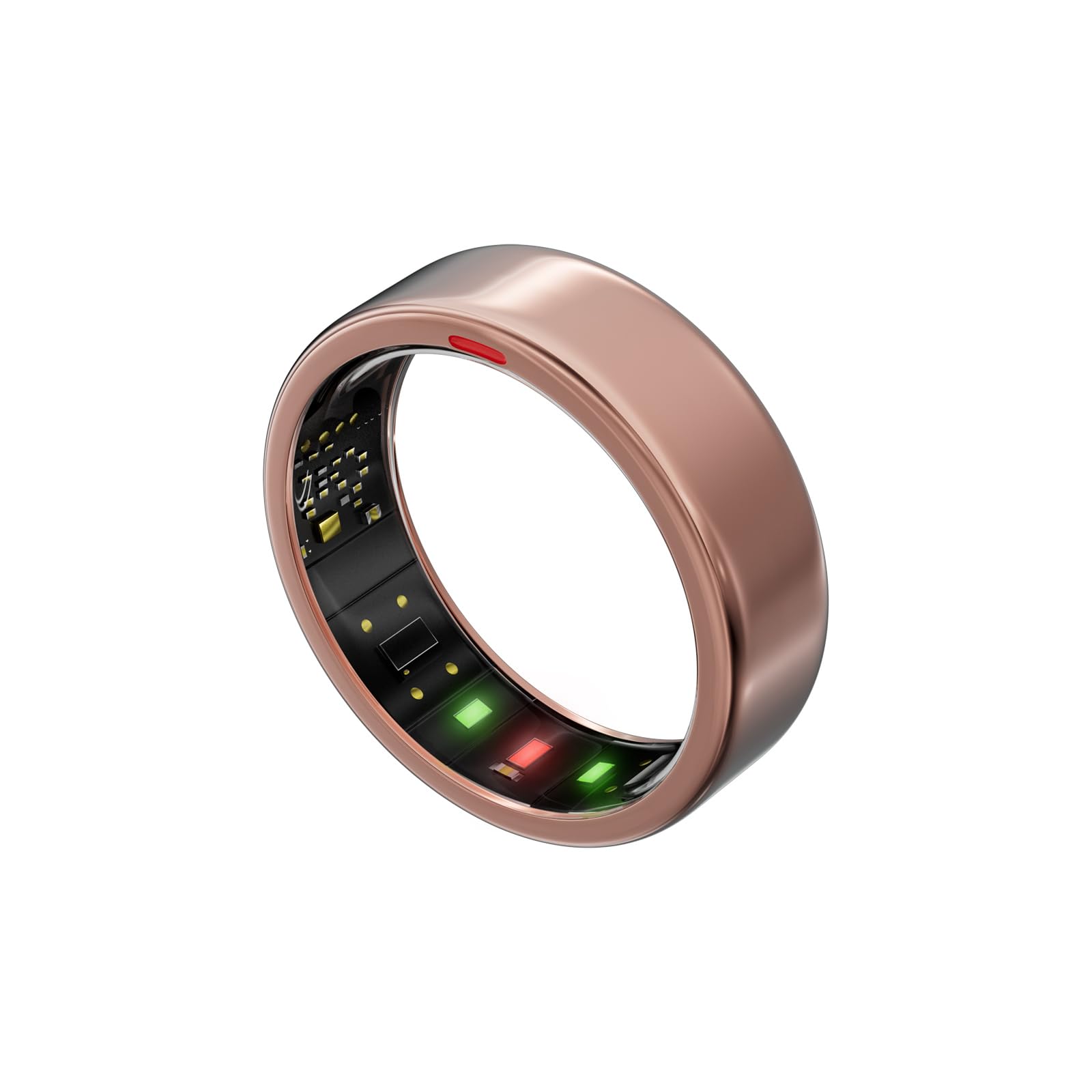 POBOVi Smart Ring for Women Men- Sleep Fitness Stress Heart Rate Tracker- Menstrual Records - 7 Days Battery