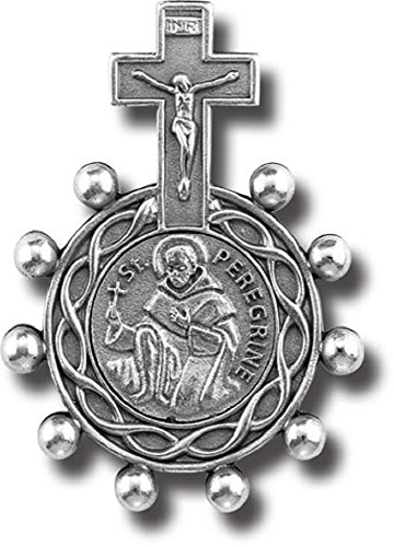 St. Peregrine Single Decade Rosary Ring