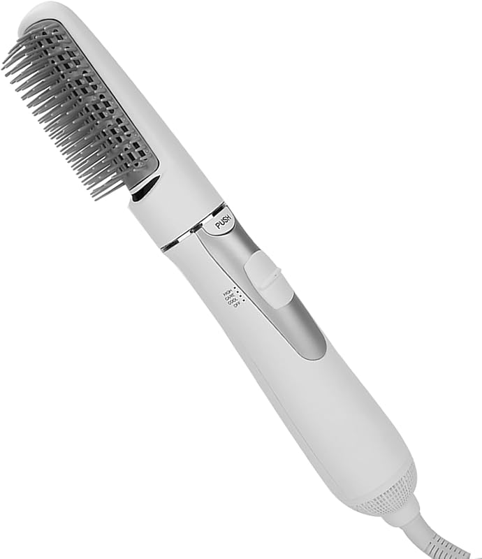 2 in 1 Hair Dryer Brush, Negative Ion Anti-frizz Hot Air Brush Blower, Professional Electric Household Hair Curling Comb, Protable Hair Dryer Comb Machine