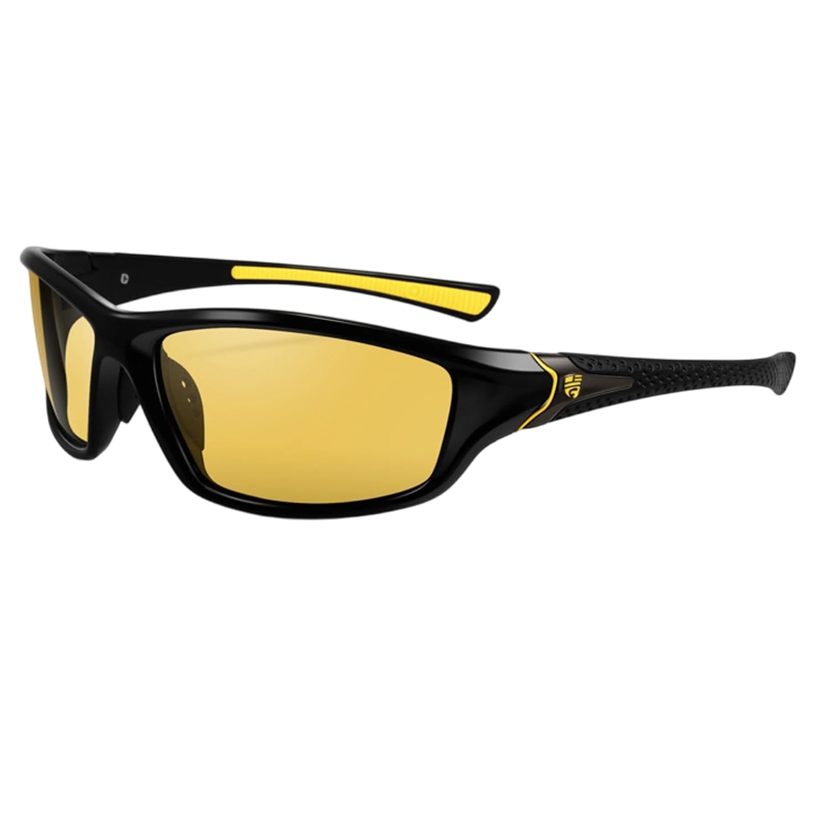 ZPSCXQ Night Driving Glasses, Anti Glare Glasses for Men and Women, Polarized Night Vision Glasses for Driving, Ideal for Nighttime Driving, Motorcycle Riding, Cycling, Running, Walking, Fishing