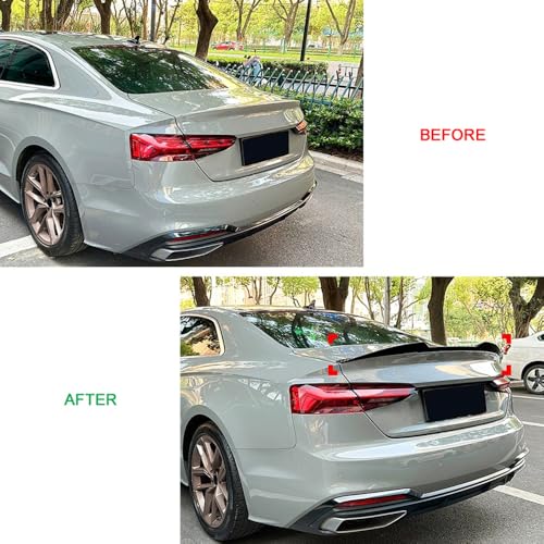 Spoiler arrière Audi A5 à fixer sur coffre pour sublimer vos sorties en cabriolet