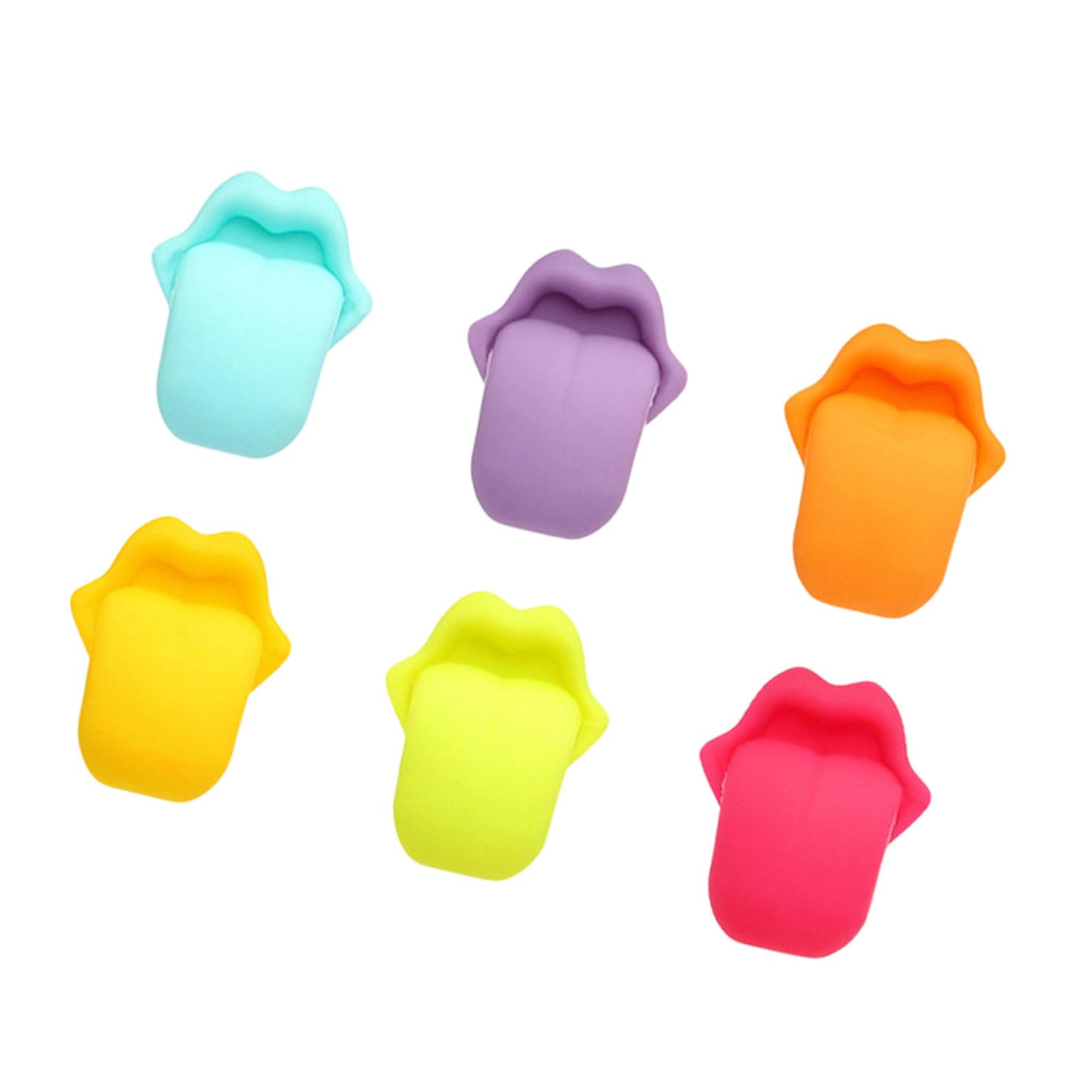 LUCKGONI Wine Charms Silicone Wine Drink Marker,Wine Glass Marker,Reusables Party Reception,Glass Marker,Wine Accessories Marks